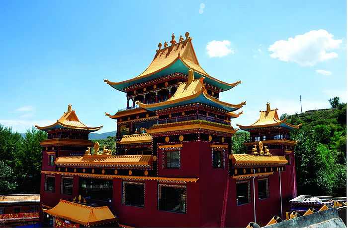  p>红城寺,又名御令宝塔寺,位于甘肃省临夏州永靖