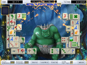 你需要通过匹配符咒去打败残忍的妖怪,铲除黑暗势力,帮女王找