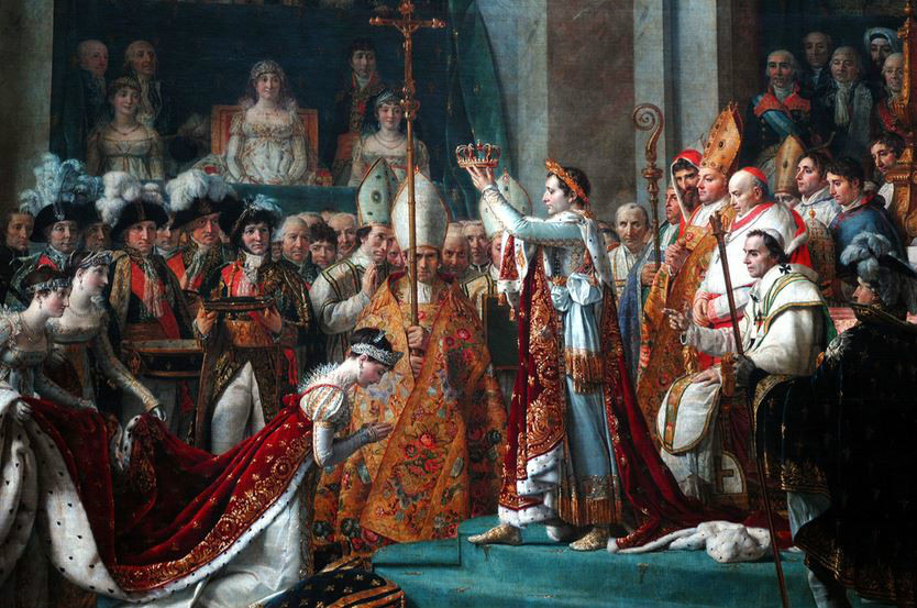 拿破仑一世与皇后加冕典礼