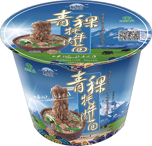 青稞方便面