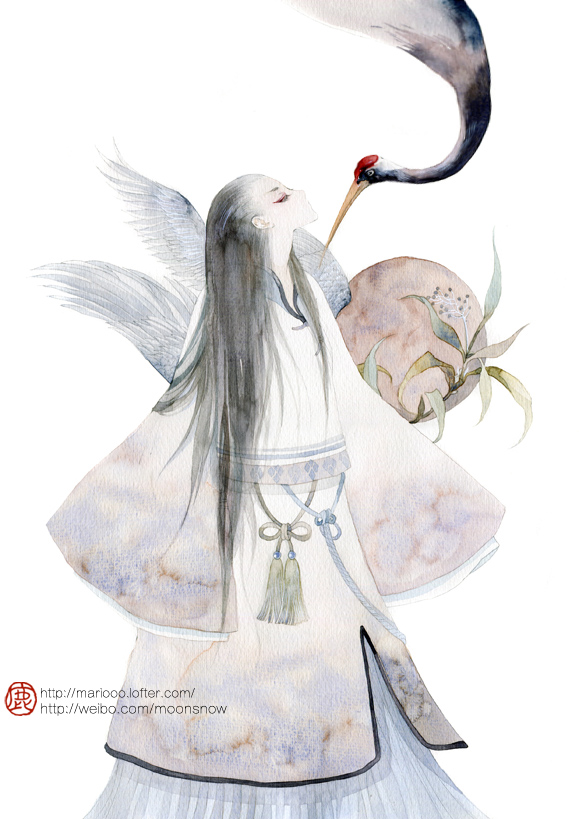  p data-id="gnwqmjqehe">鹿菏,曾用英文笔名mario,知名水彩插画家.