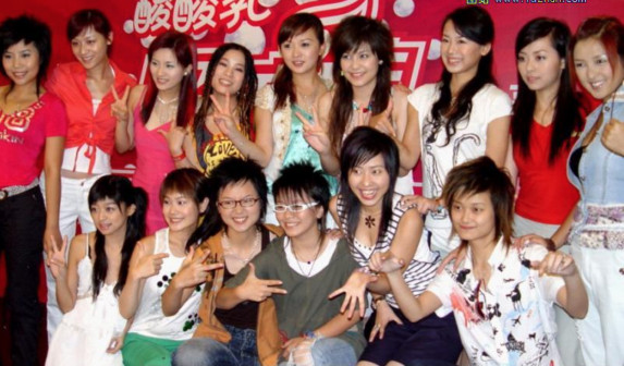 超级女声参赛选手图集