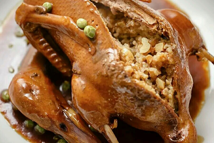 华氏八宝布袋鸡