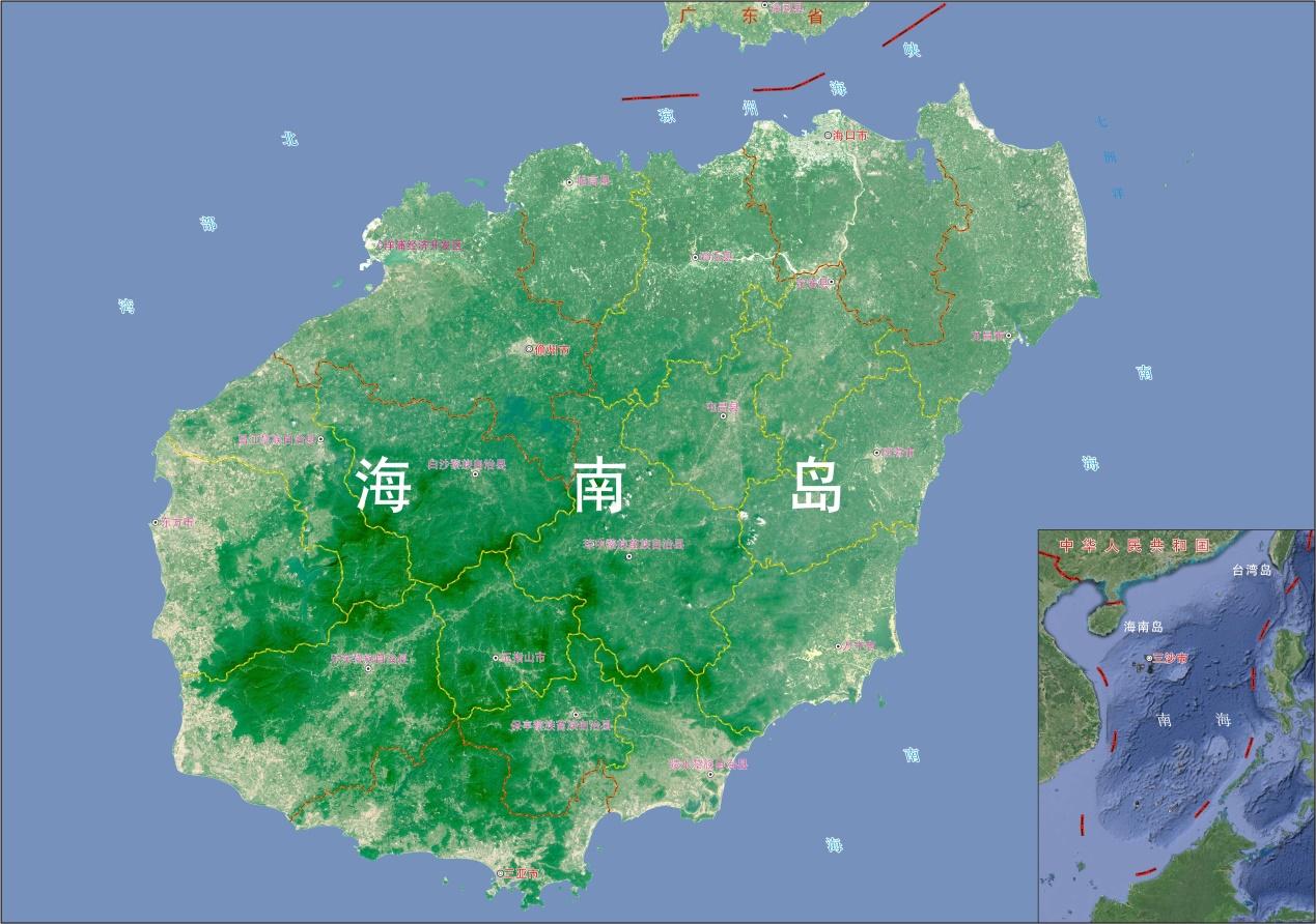 p>海南岛,中国南海西北部岛屿,北隔 a target="_blank" href="/item