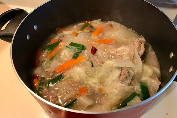 胡萝卜羊肉粉丝煲