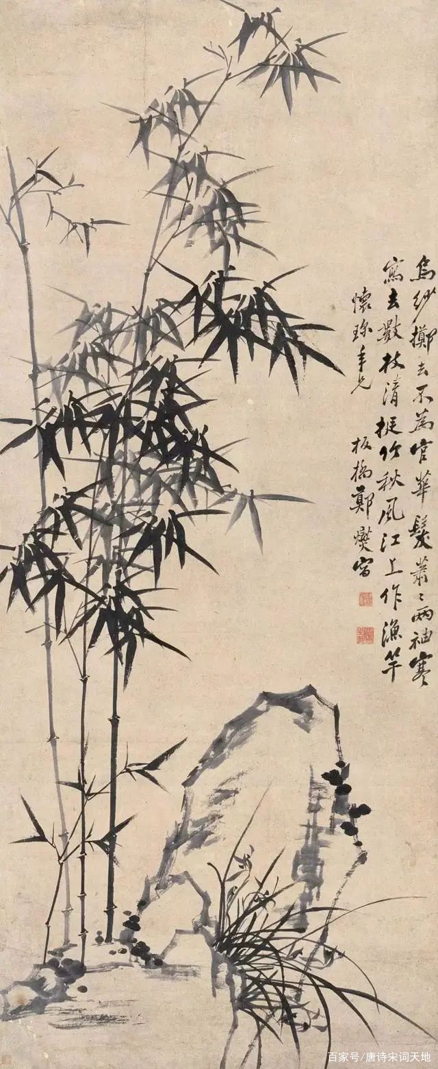 谷雨时节，赏析清代郑板桥的《七言诗》_百科TA说