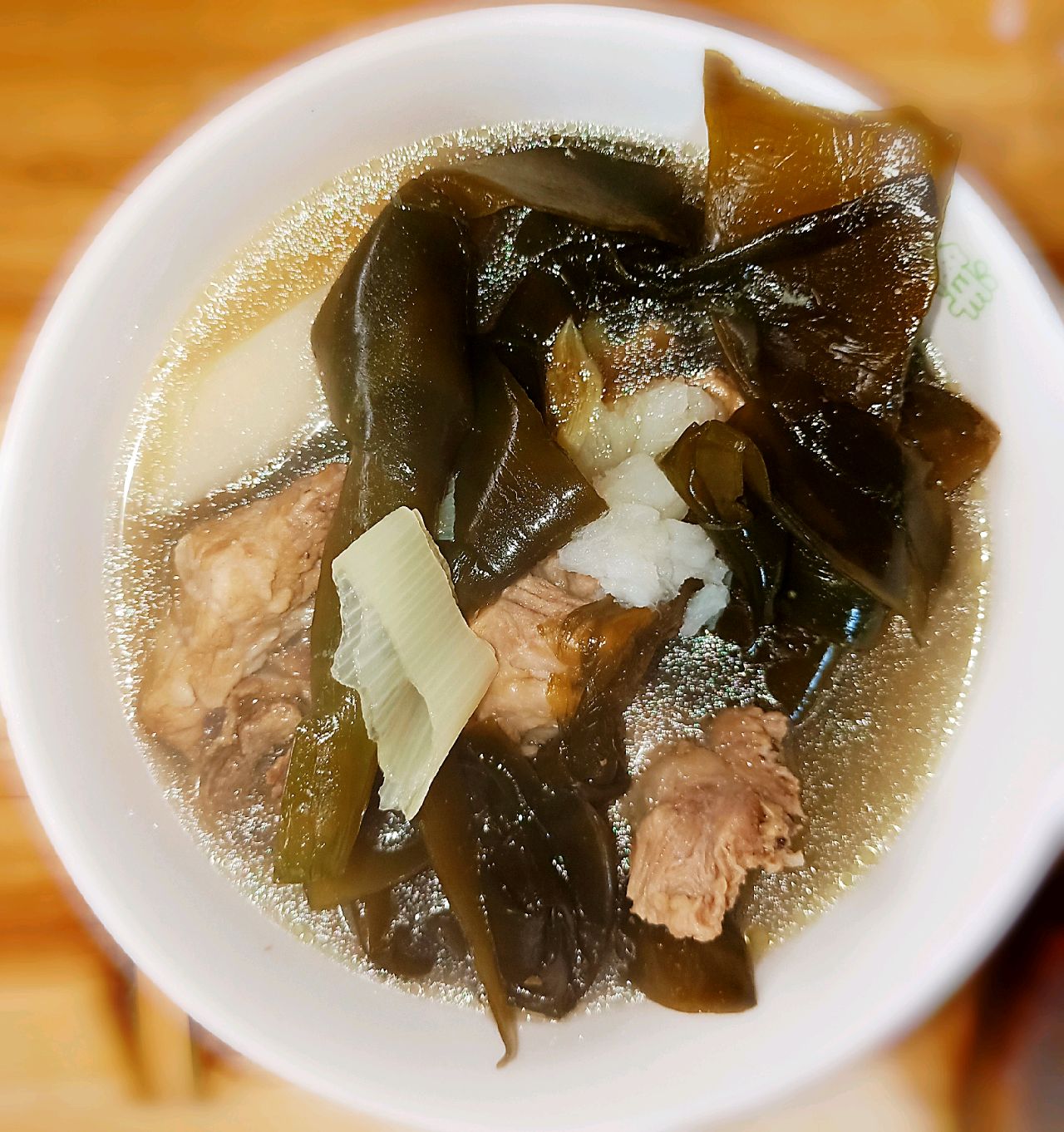 排骨海带山药汤