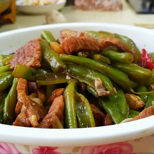 豇豆烧肉