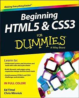 Beginning HTML5 and CSS3 For Dummies_百度百科