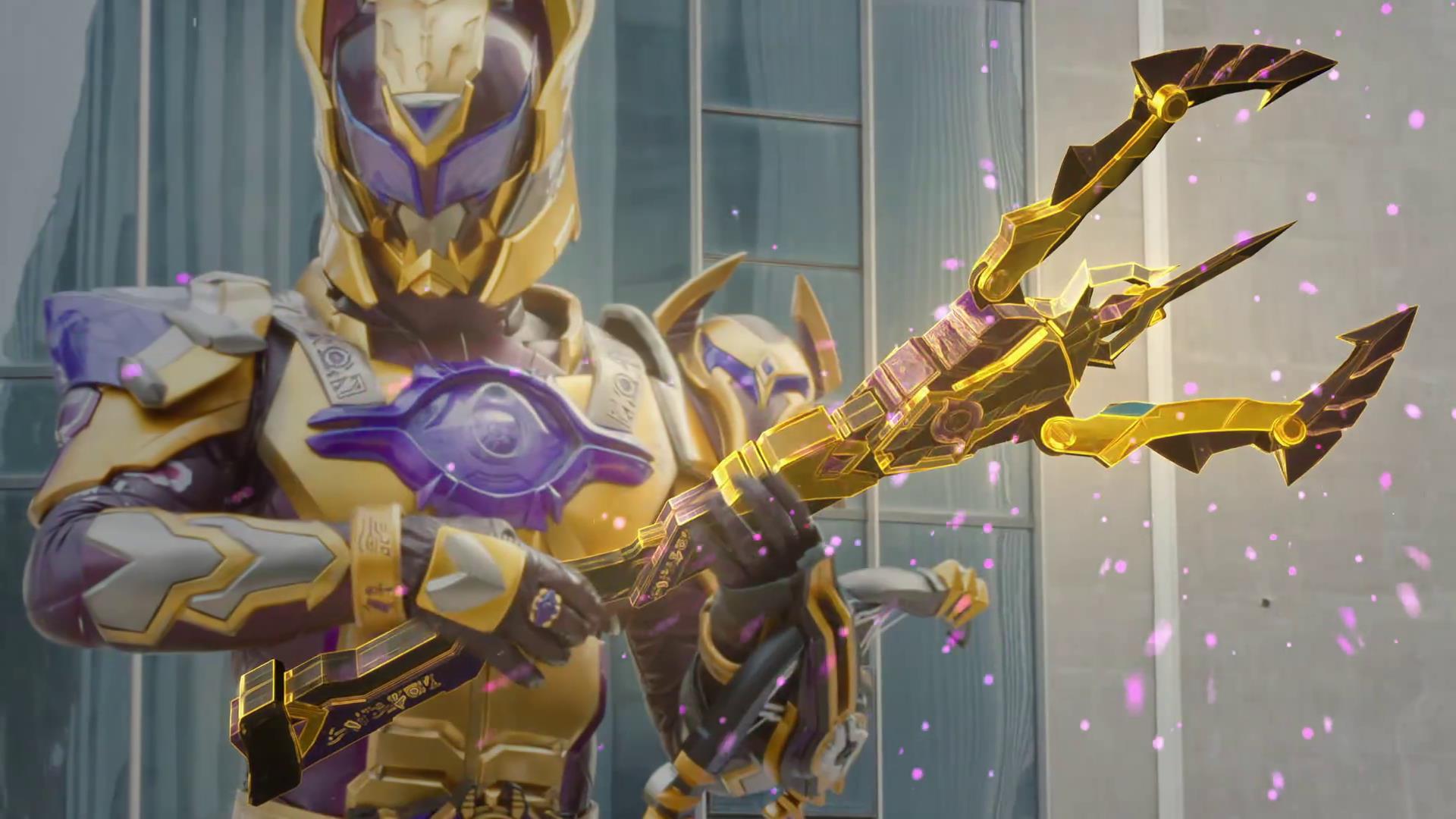 ="_blank" href="/item/铠甲勇士猎铠">铠甲勇士猎铠 /a>》中登场的 a