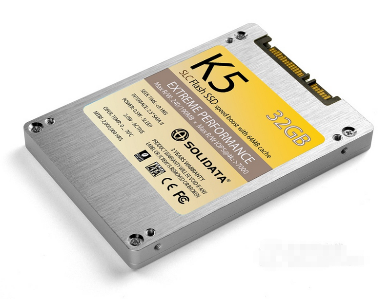  p>实忆ssd k5-32(32gb slc)是一款固态硬盘. /p>