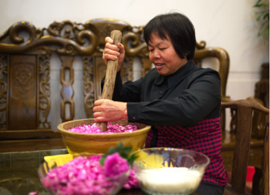 小榄荼薇花制品加工技艺