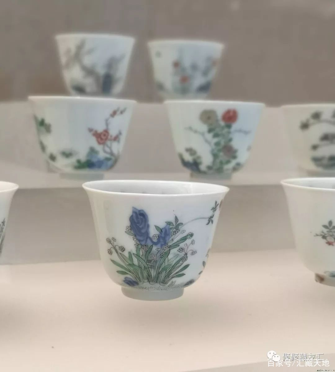 清康熙馆藏“十二花神杯”鉴赏_百科TA说