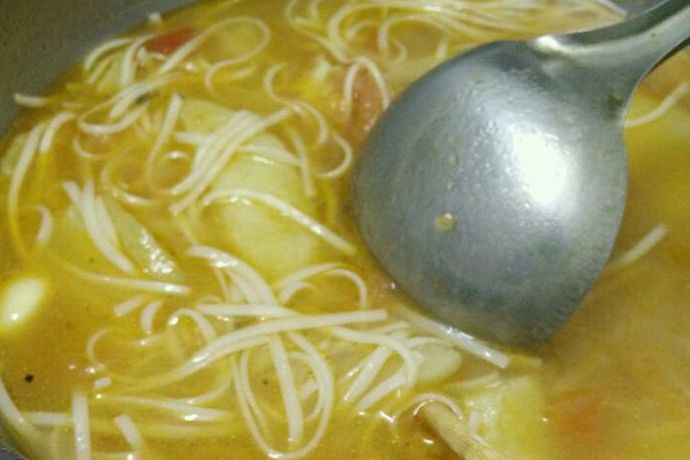 马铃薯汤面