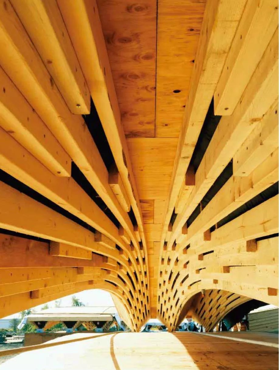 glued timber structure