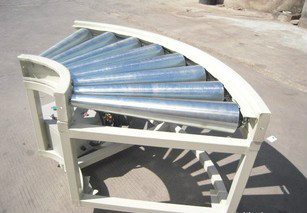  p>滚筒转弯机,又称 a target="_blank" href="/item/转弯滚筒输送机