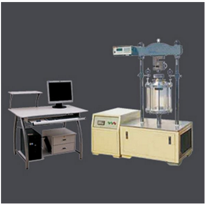 使用的仪器为三轴剪力仪(亦称三轴压缩仪).