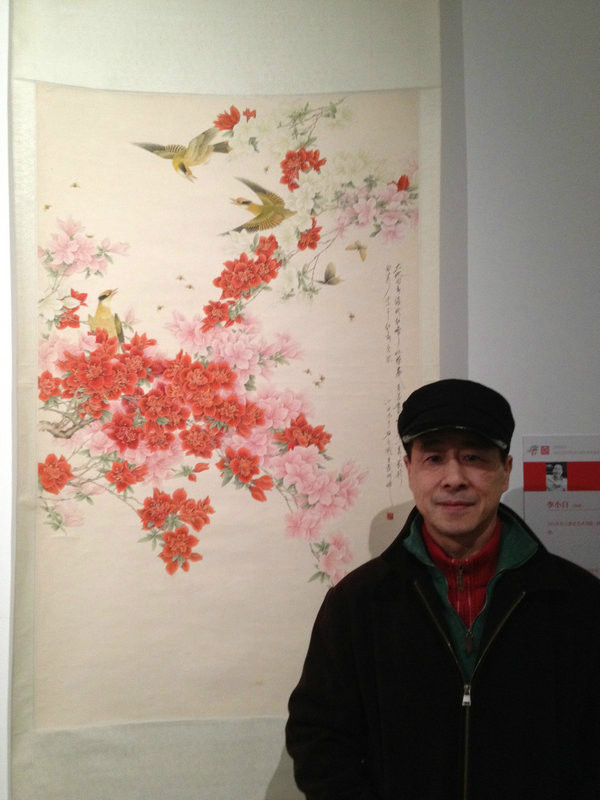  p>李小白(1949— )(第十代李渔嫡孙),李长白长子,著名旅美画家.