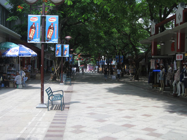 华桥新村路步行街