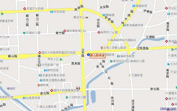  p>鞍山路街道原属青岛市四方区,位于四方区中部,辖33个居(家)委会.