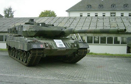  p>豹2主战坦克(英文:leopard 2 main battle tank)是 a href="#"