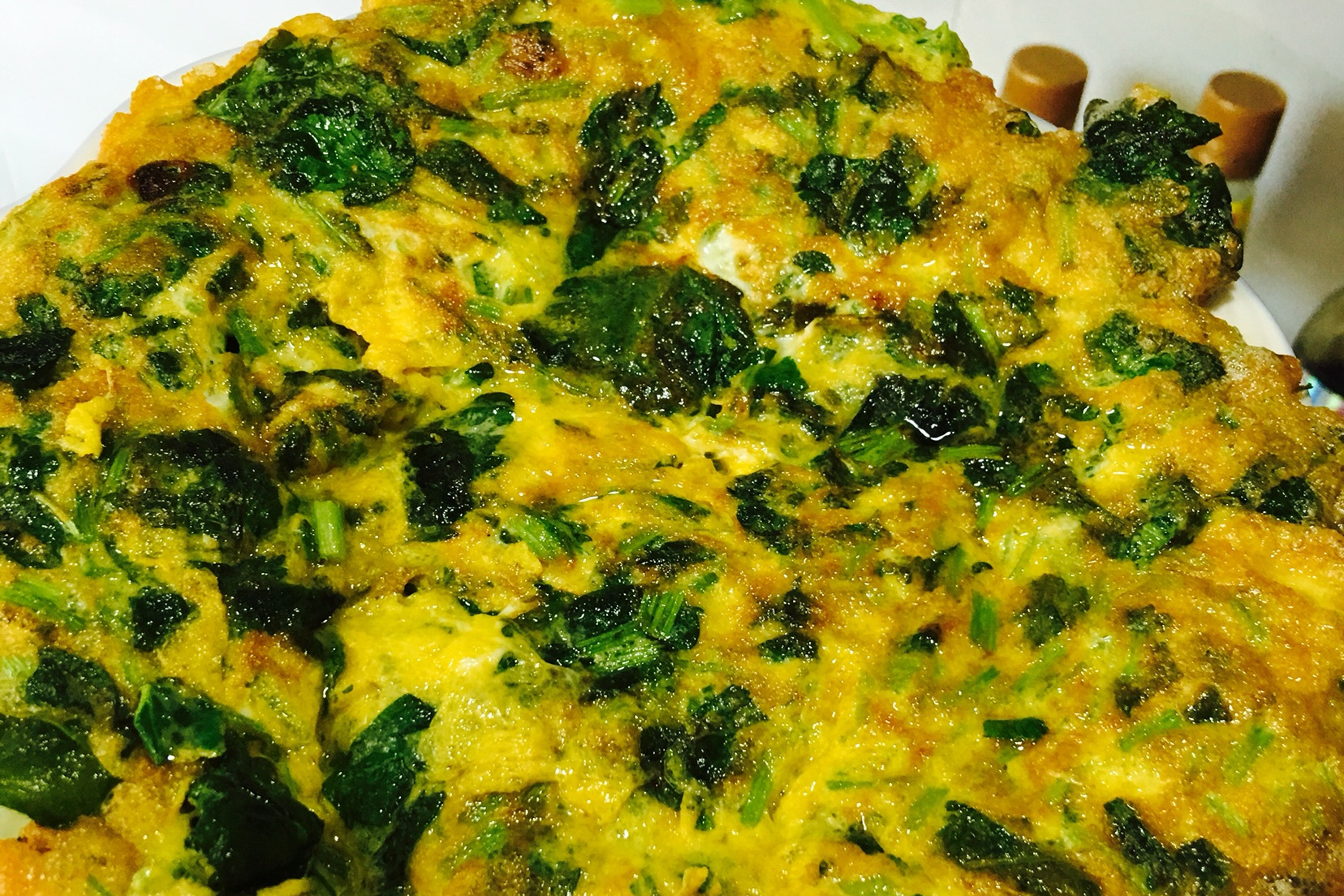 鲜益母草煎鸡蛋