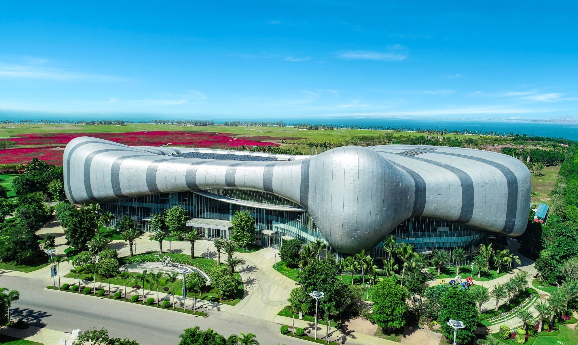 运动健身中心位于海南省儋州市滨海新区海