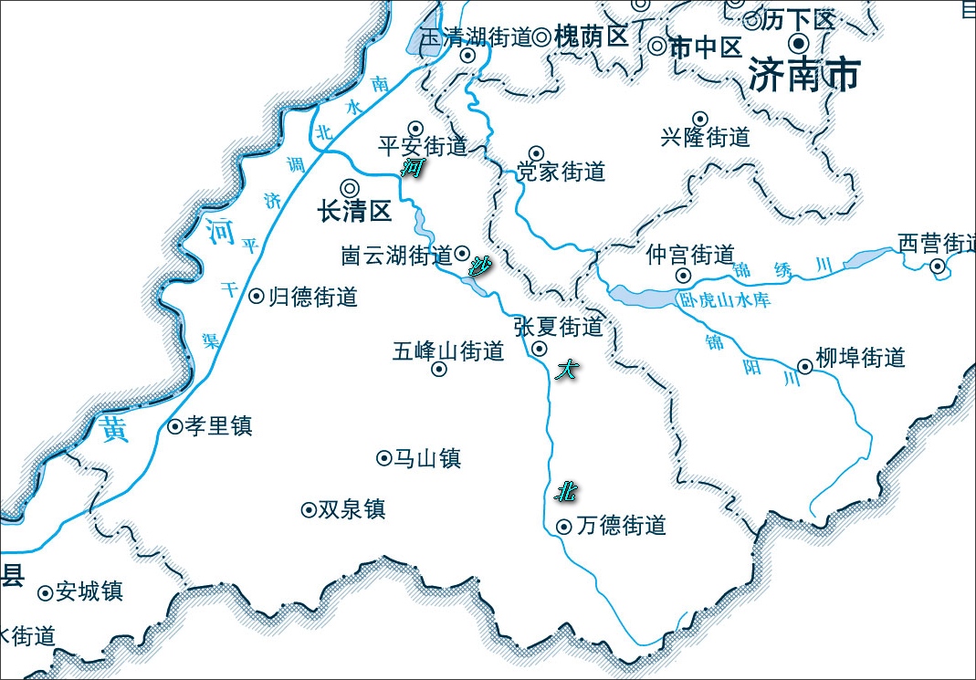 item/黄河/5394" data-lemmaid="5394">黄河 /a>在济南市长清区的支流