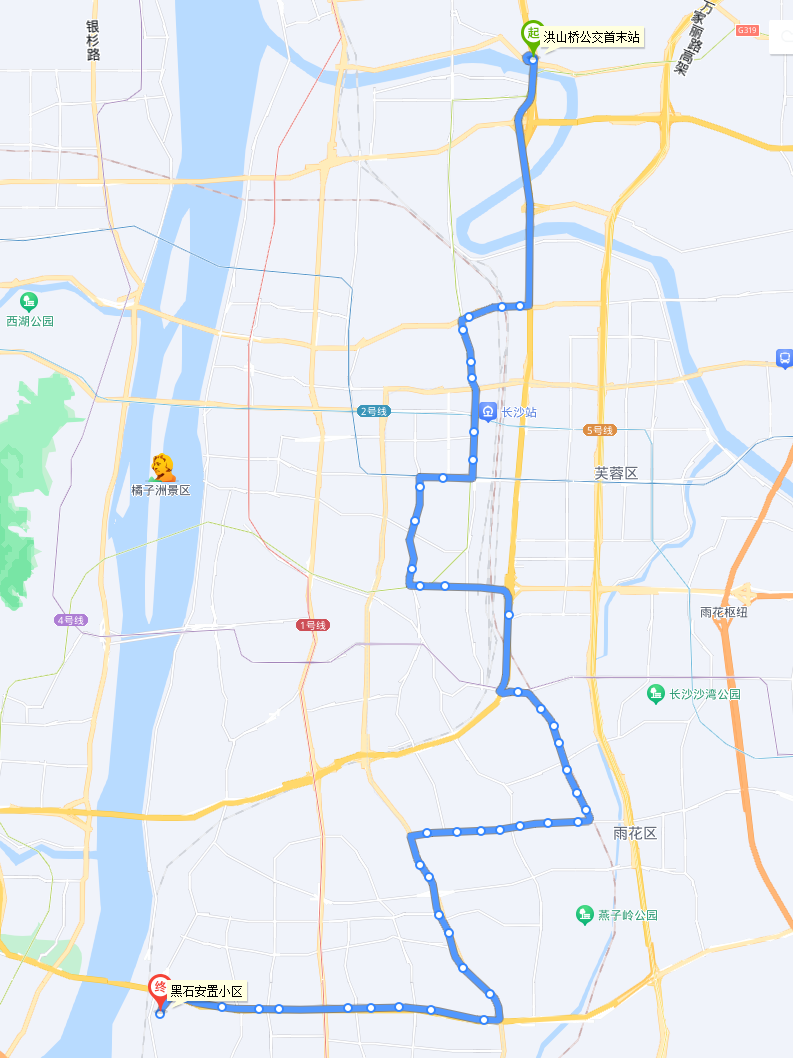 长沙公交805路
