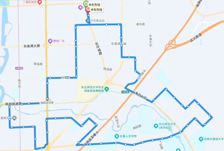长春公交z158路
