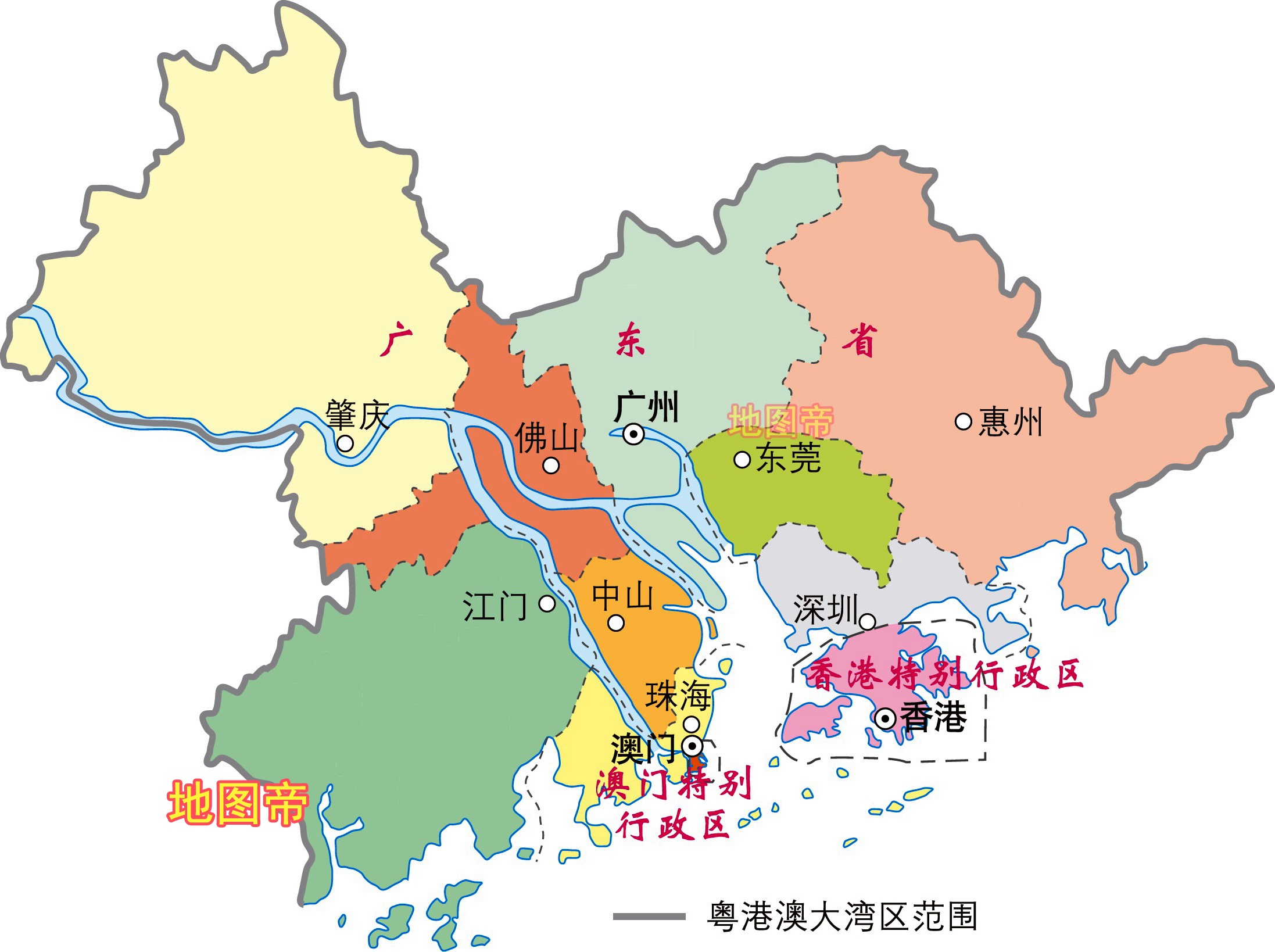 广东有几个地级市？珠三角有几个_百科TA说