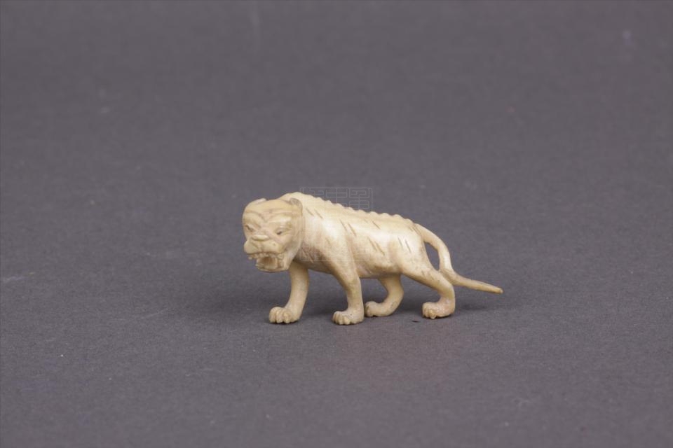 民国牙雕十二生肖虎