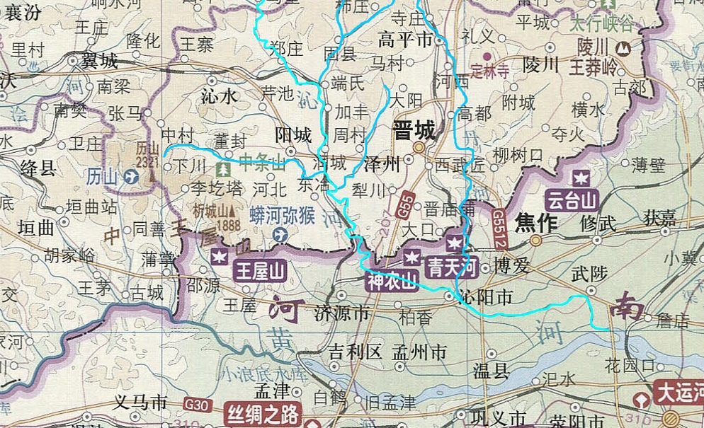 沁河