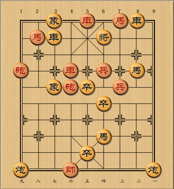 一,一般指用重炮或担子炮攻击对方的底象(相)线,从而构成闷宫将的杀着