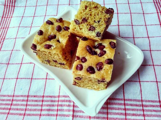 椰香红糖红豆发糕