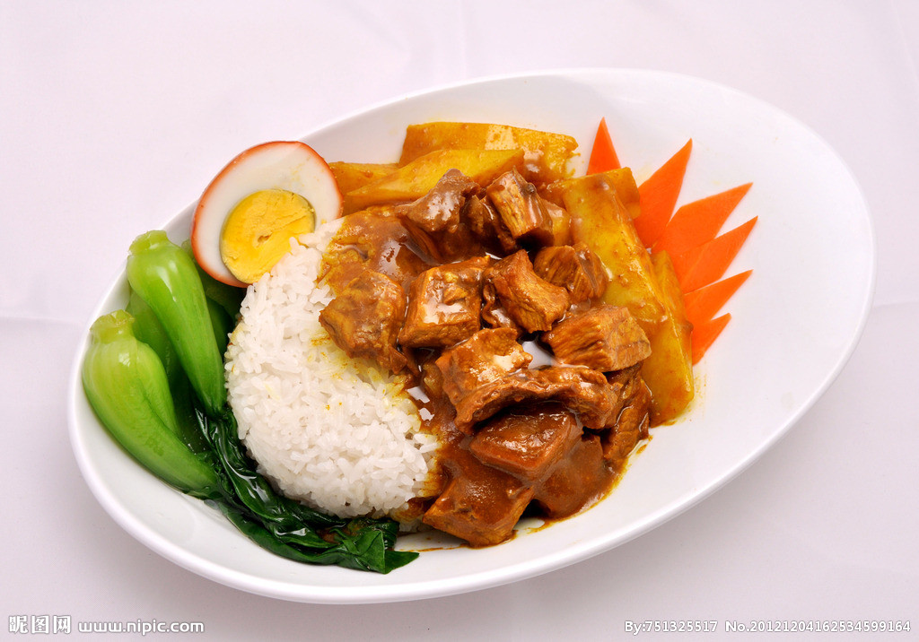 肉丁茄汁盖浇饭
