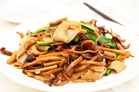 茶树菇炒五花肉