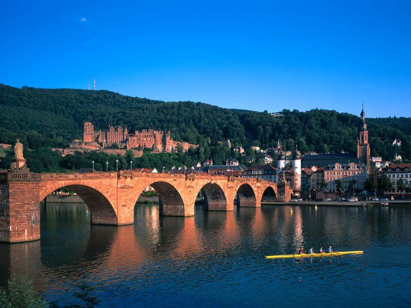 海德堡古桥