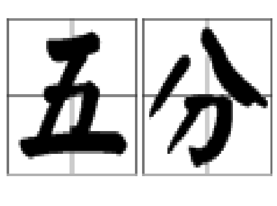  p>五分是汉语词语,拼音是 wǔ fēn ,汉语意思是犹言 a target="