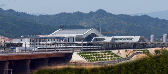 合福高铁南平北站