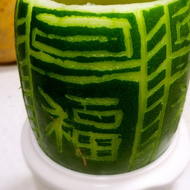 冬瓜雕花