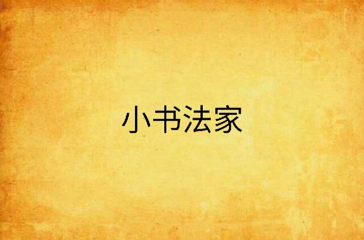 小书法家