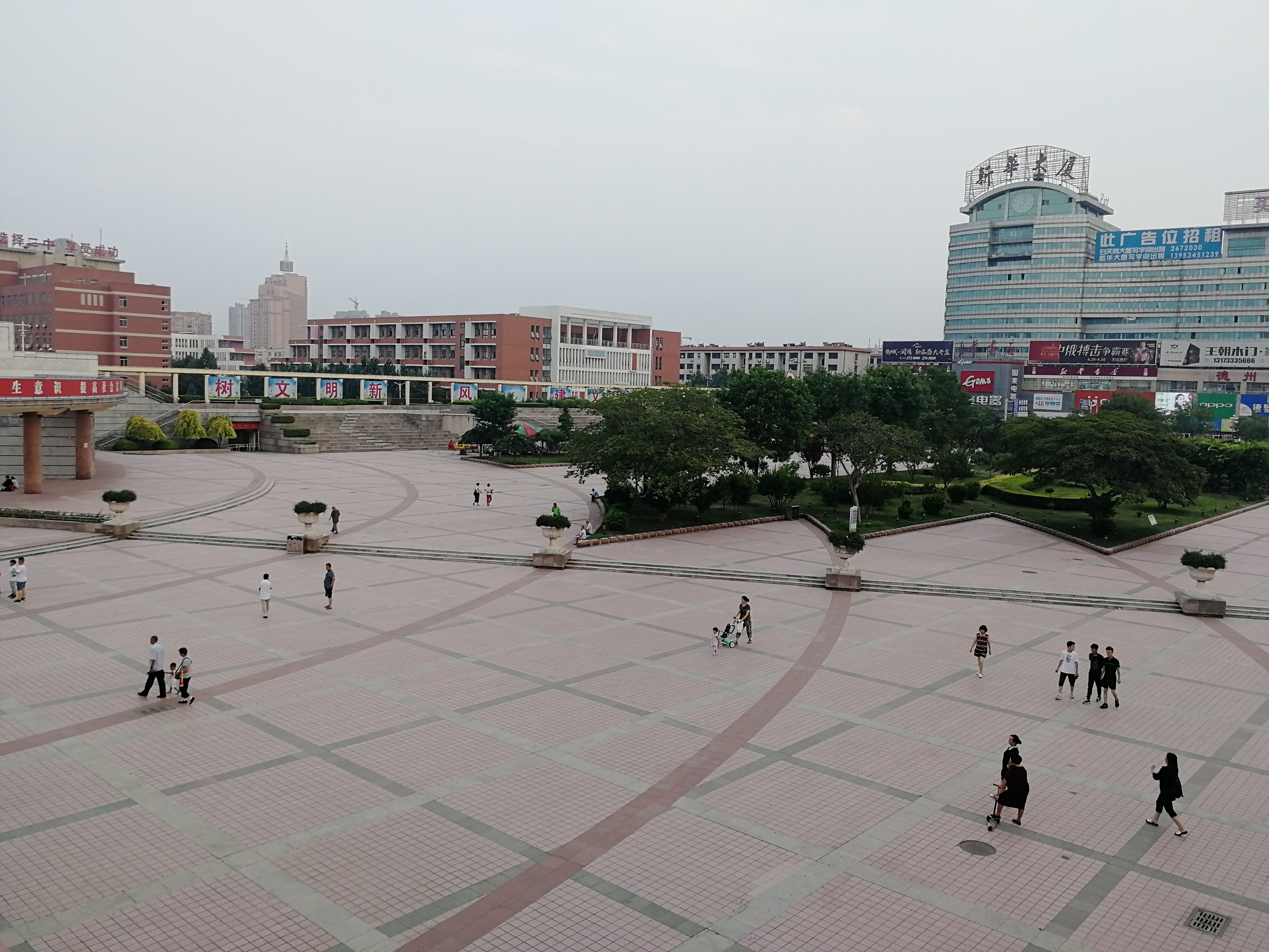 德州城市中心广场