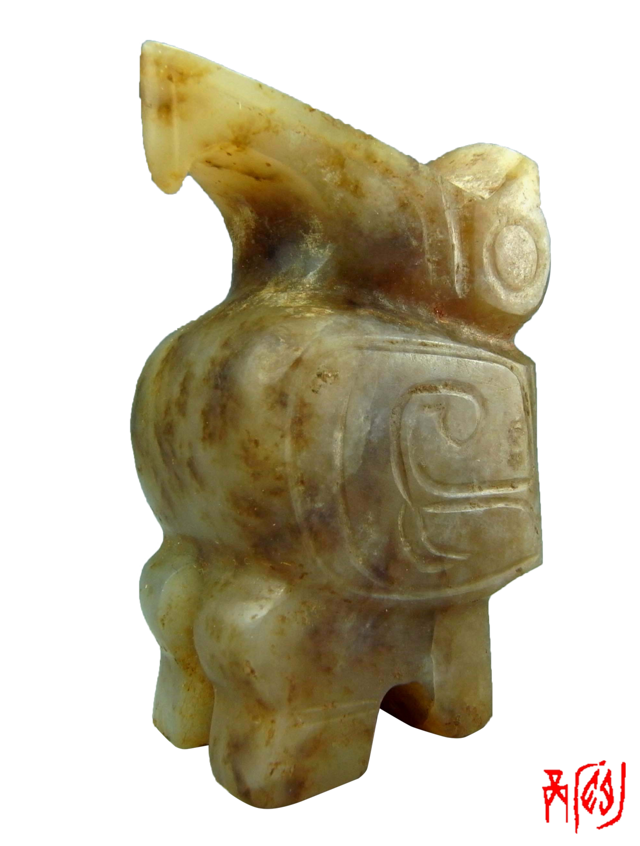  p>殷商玉玄鸟为殷商时期文物,现藏于 a target="_blank" href="/item