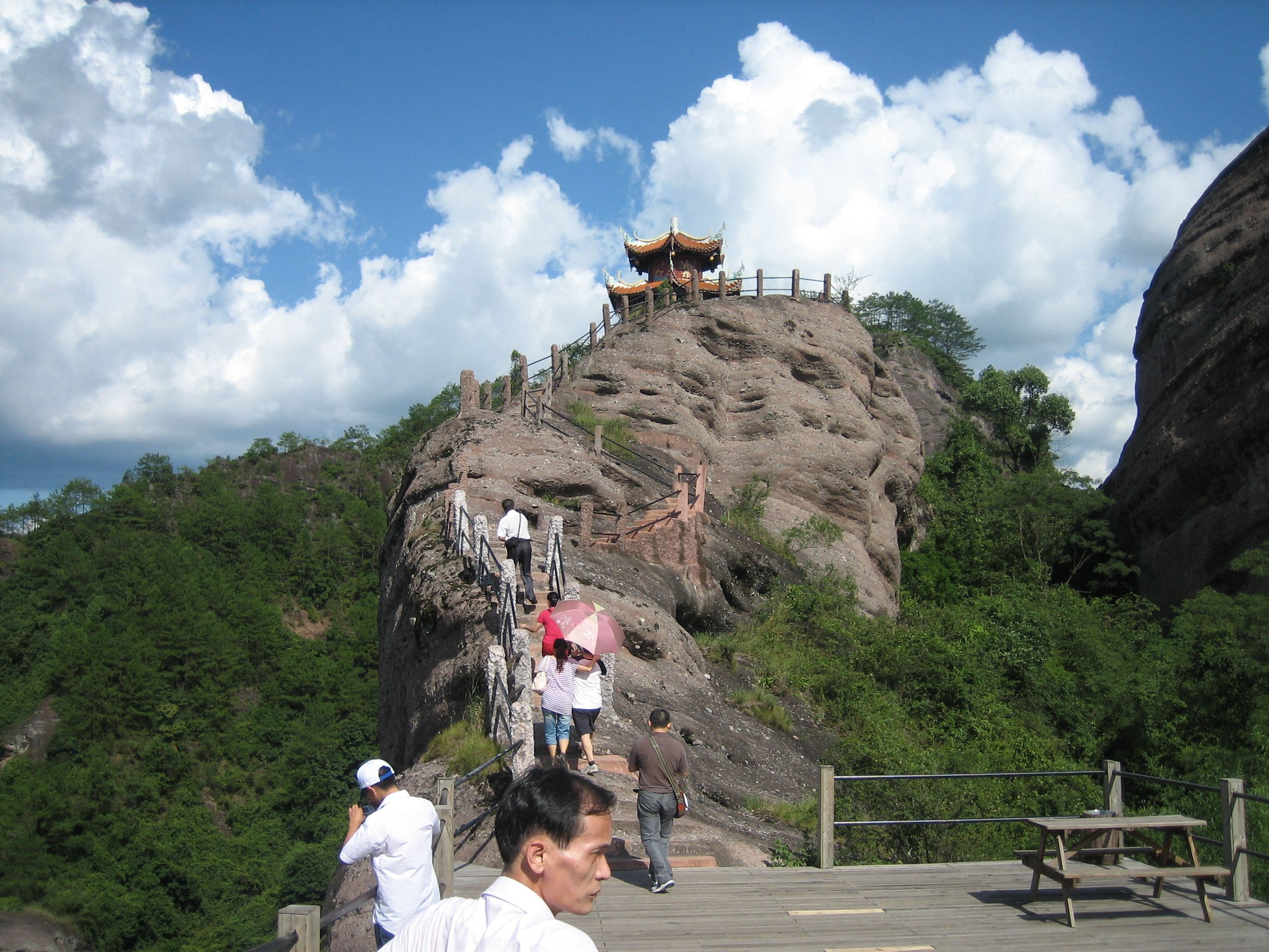 福建省连城县冠豸山