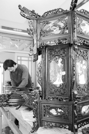 无为剔墨纱灯技艺