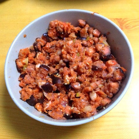 香菇猪肉胡萝卜饺子馅