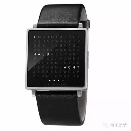 QLOCKTWO 文字时钟，打破思维定式的绝妙设计_百科TA说