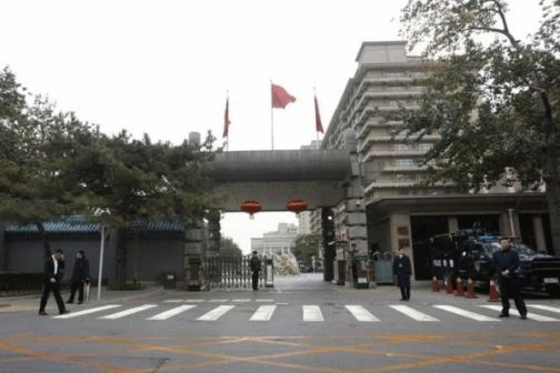 2013年11月9日，北京，民警加强巡逻执勤