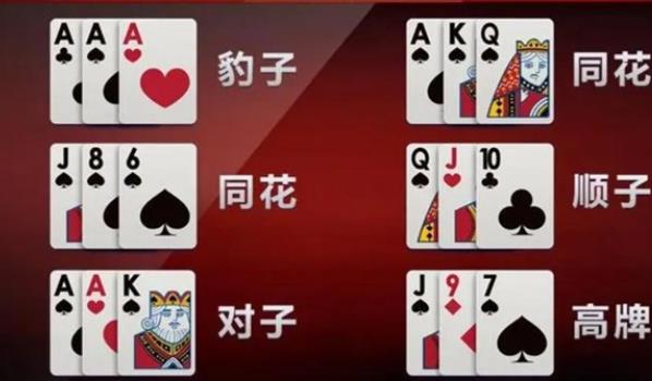 炸金花规则大小顺序，炸金花规则大小顺序单张怎么比